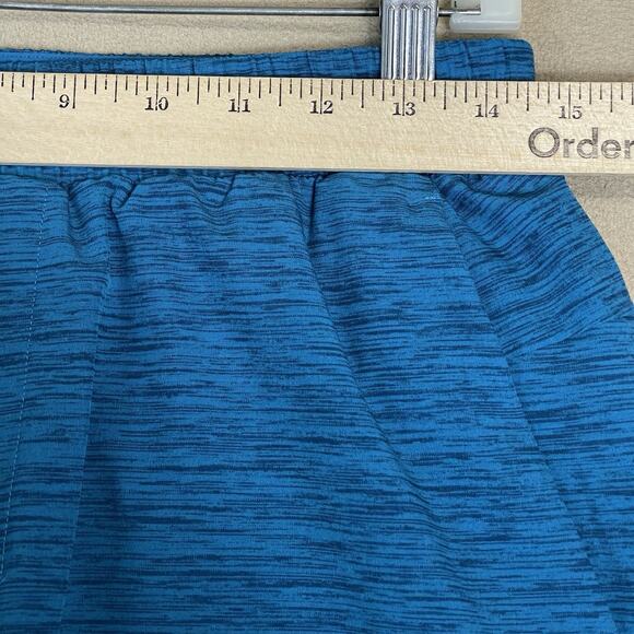 Lululemon Swim Trunk Mens M Blue Channel Cross Mesh Lined Stretch Drawstring - Picture 5 of 13